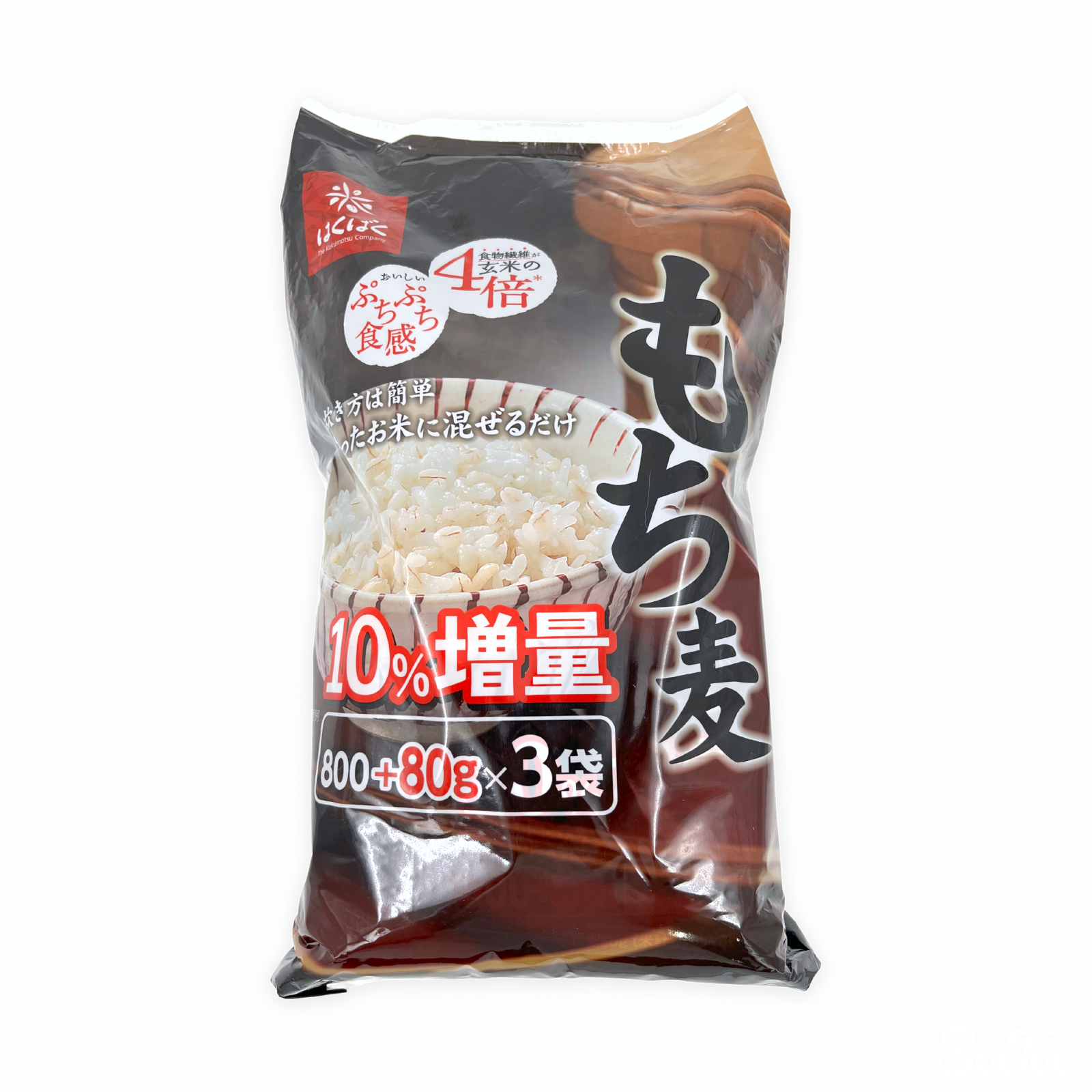 はくばく もち麦 800g + 80g x 3袋 | KOALA MARKET コアラマーケット